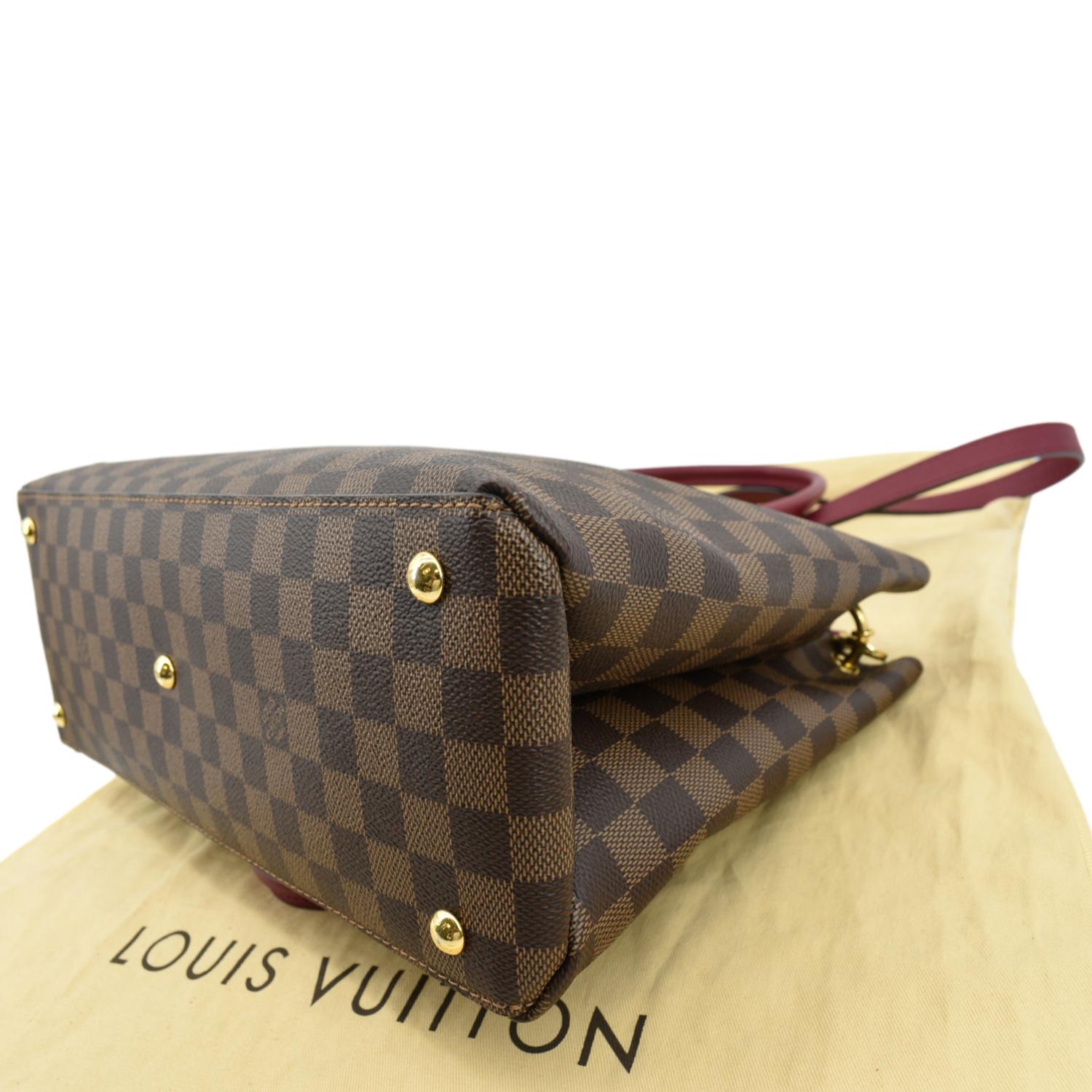Lv riverside leather handbag Louis Vuitton Brown in Leather - 30023919
