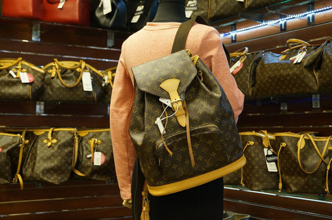 LOUIS VUITTON Backpack Monogram Canvas Montsouris GM