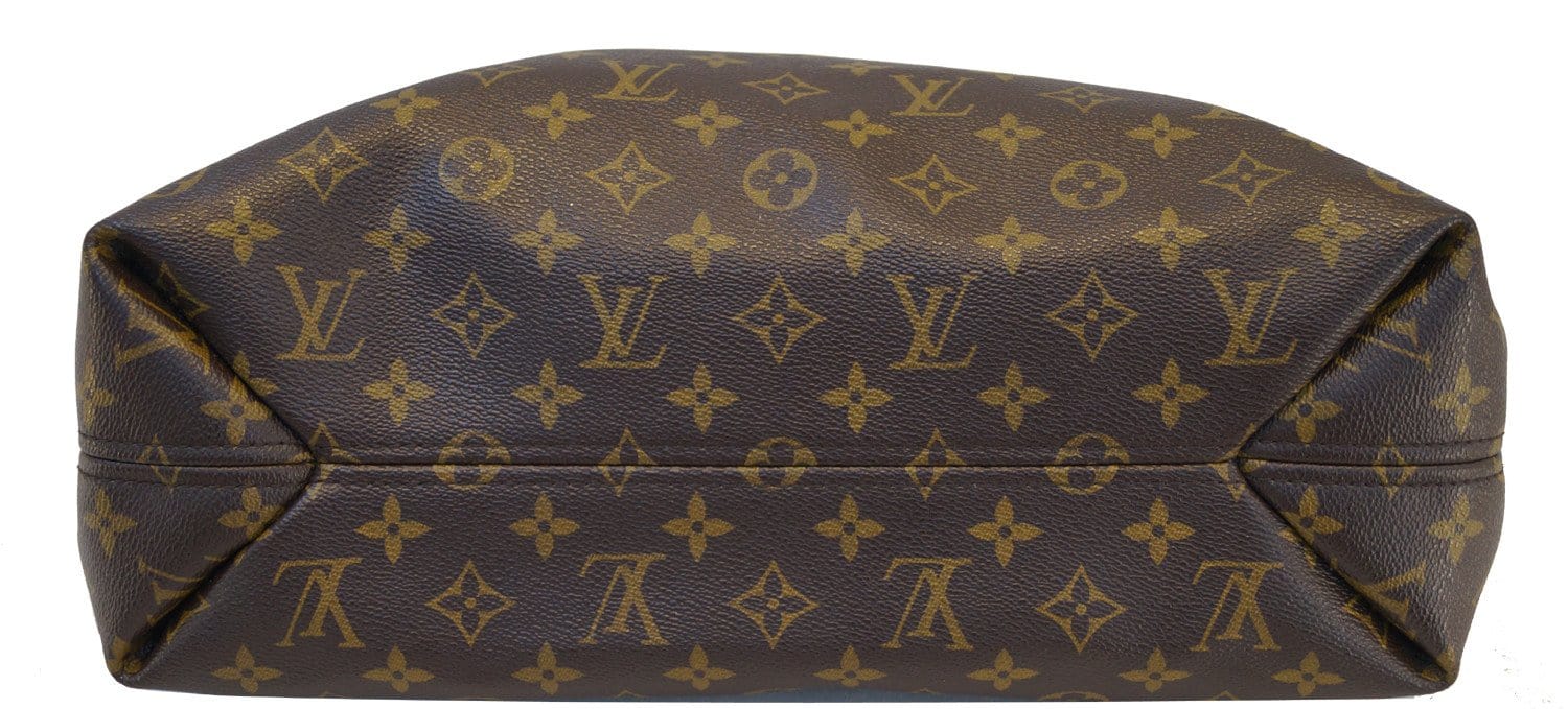 Louis Vuitton Sully Handbag Monogram Canvas MM Brown 2298131