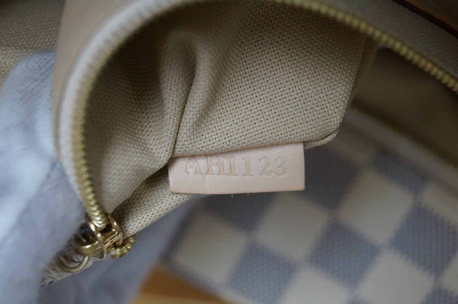Louis Vuitton Soffi Handbag Damier White 1842271