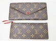 LOUIS VUITTON Monogram Canvas Sarah Wallet with Coin Purse