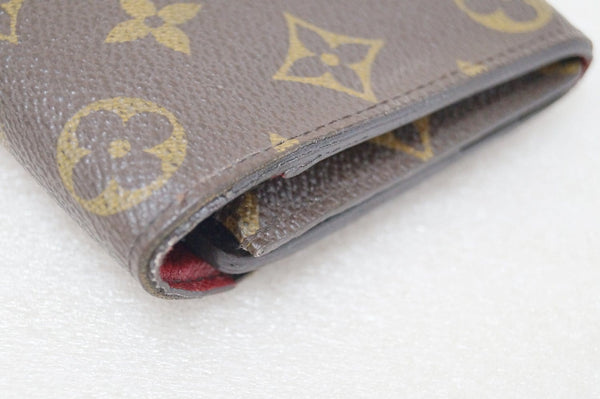 LOUIS VUITTON Monogram Canvas Sarah Wallet with Coin Purse