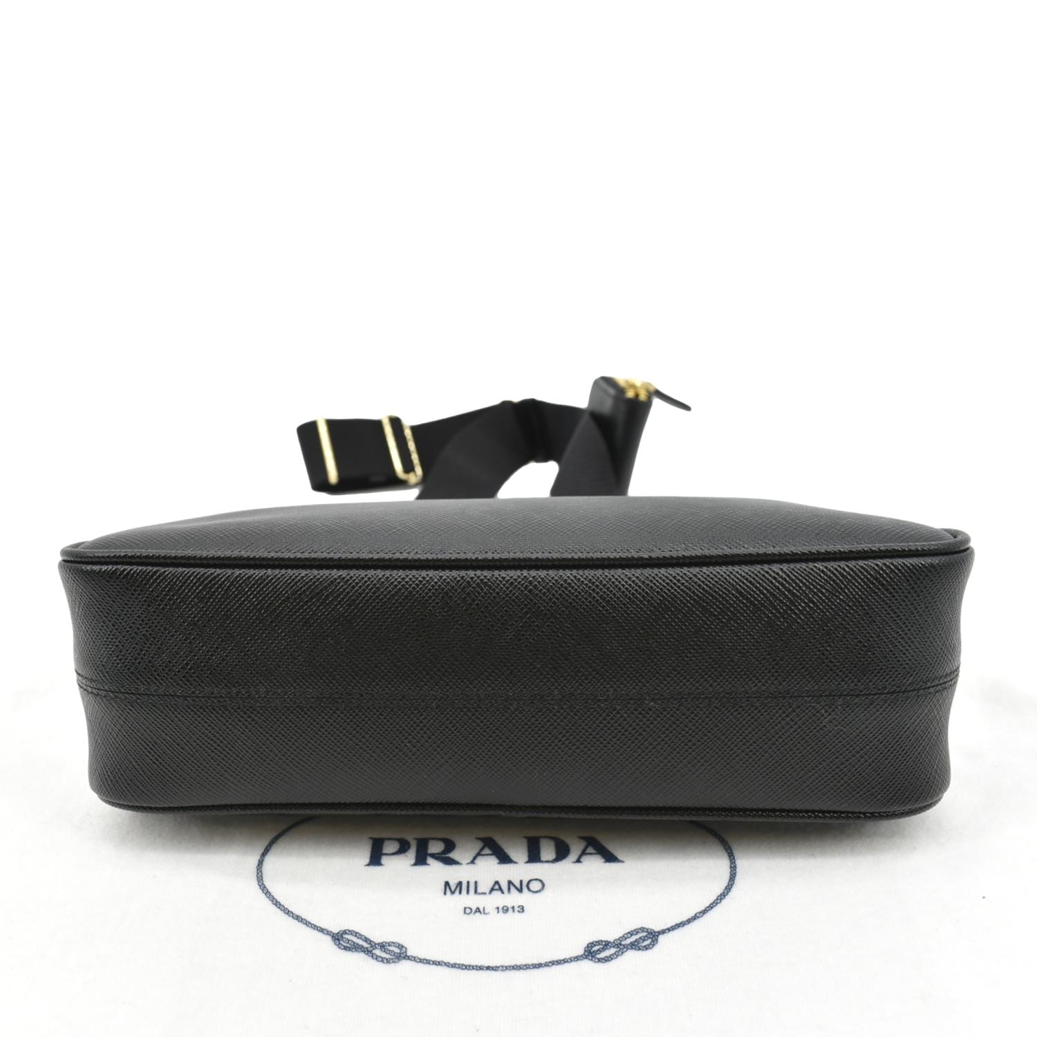 Black Prada Re-Edition 2005 Saffiano leather bag, Prada