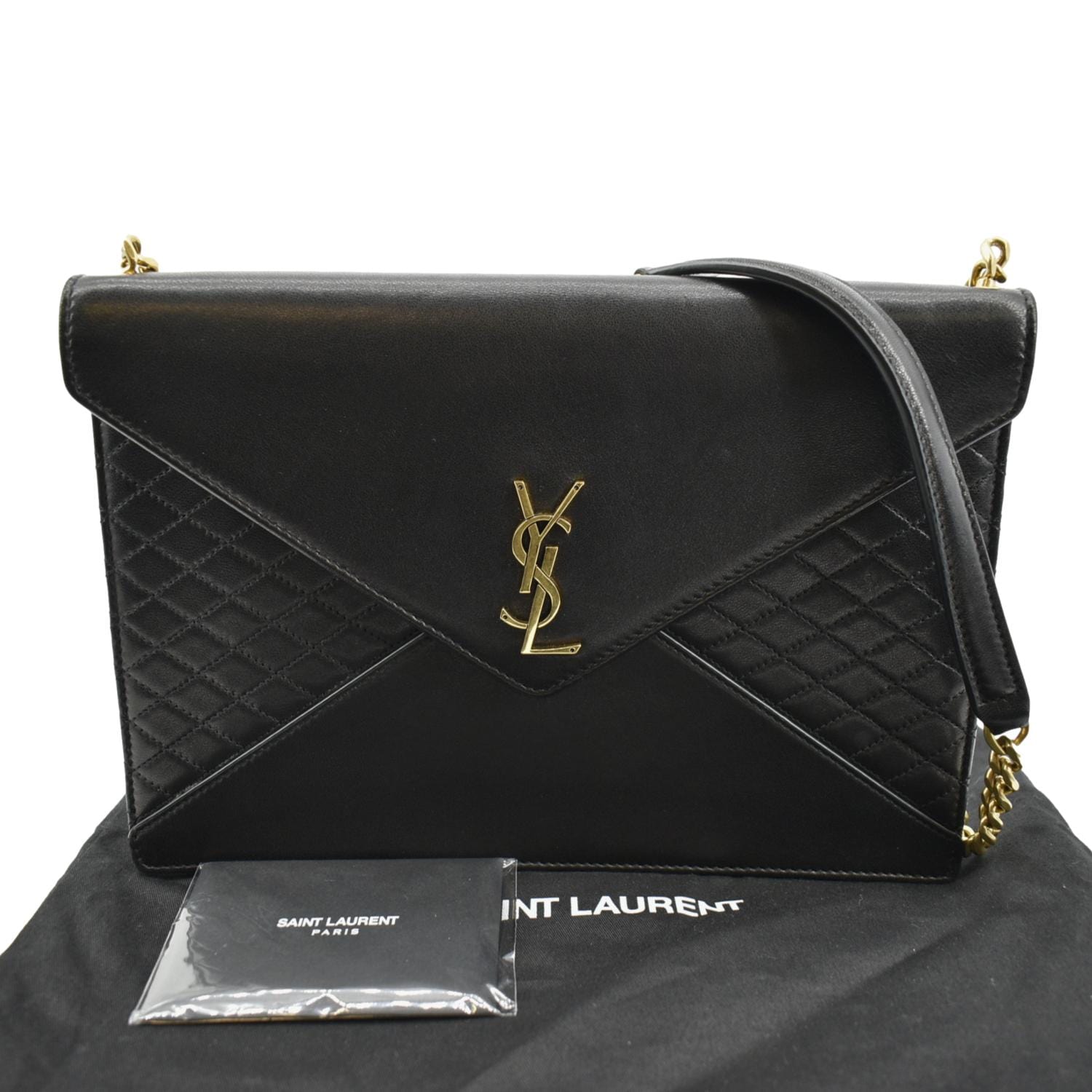 Saint Laurent Gaby quilted-leather Crossbody Bag - Farfetch