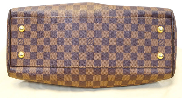 LOUIS VUITTON Damier Ebene Trevi GM 2way Shoulder Handbag