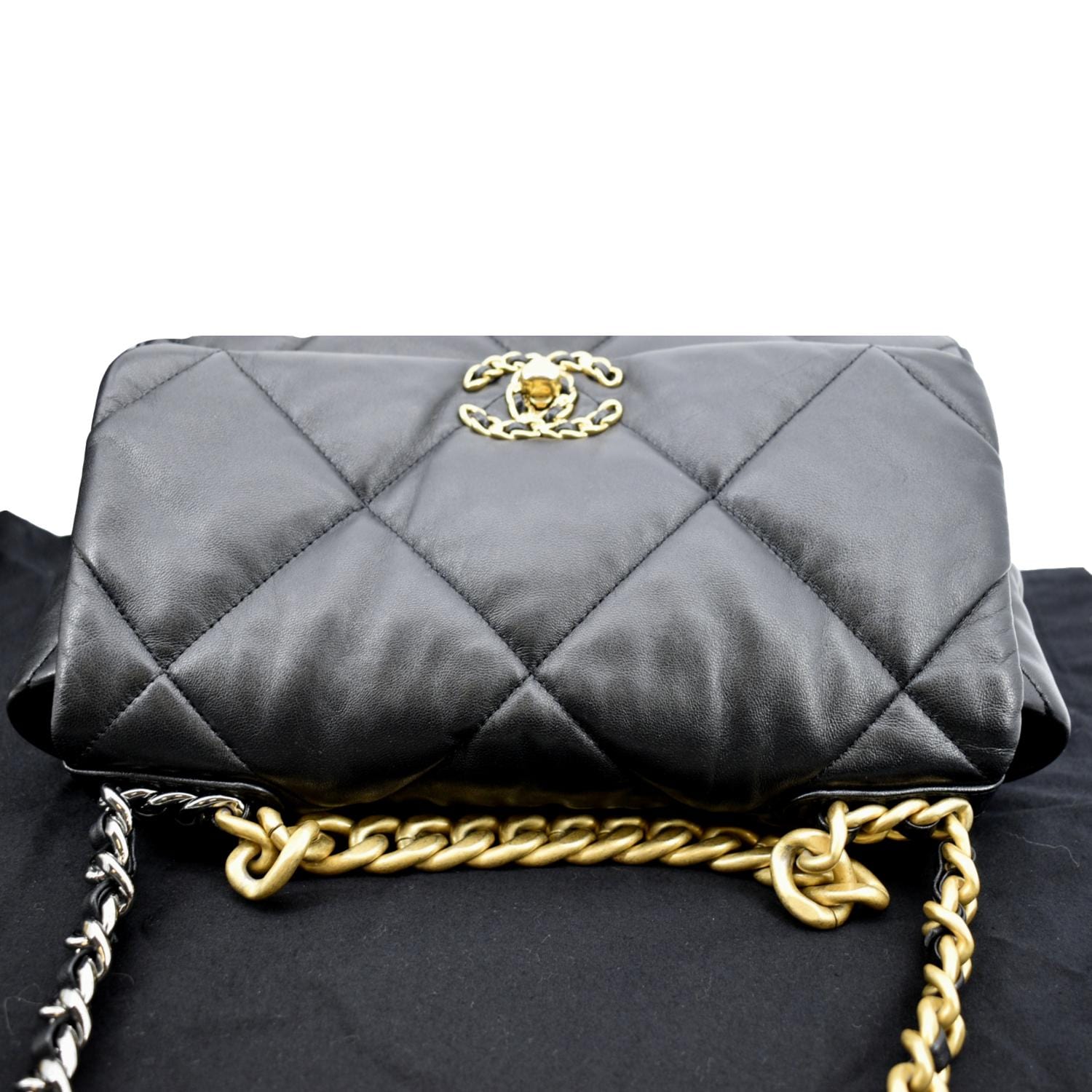 CHANEL, Bags, Chanel Lambskin Deep Red Wallet Dust Bag And Box