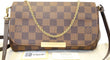 LOUIS VUITTON Damier Ebene Favorite PM Crossbody Bag