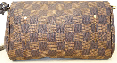 LOUIS VUITTON Damier Ebene Favorite PM Crossbody Bag