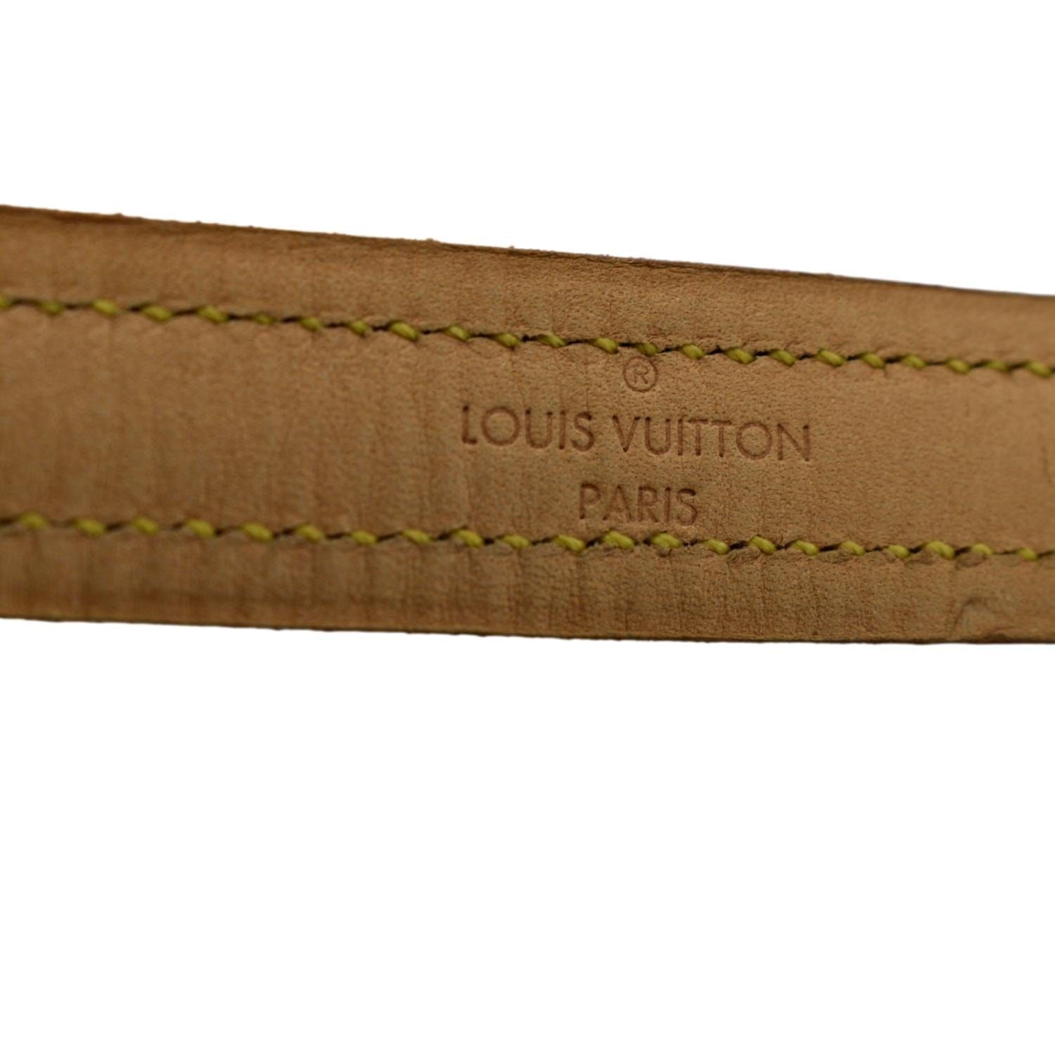 Louis Vuitton Black Canvas Shoulder Bag Strap Louis Vuitton