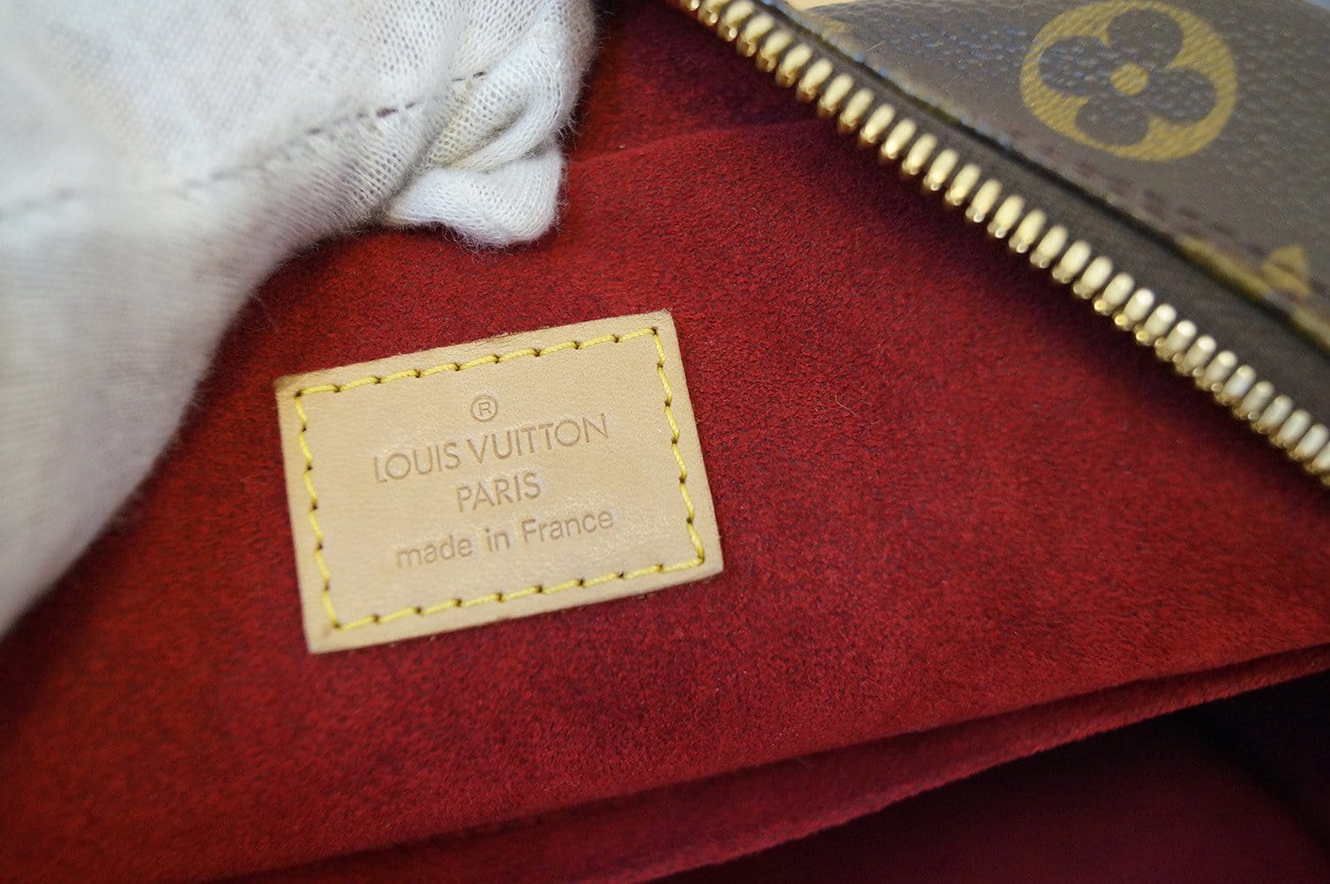 LOUIS VUITTON Monogram Excentri Cite Hand Bag M51161 LV Auth 23560