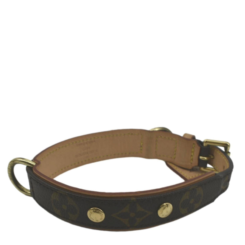 Louis Vuitton Monogram Baxter Dog Collar PM - Brown Pet Accessories, Decor  & Accessories - LOU802177