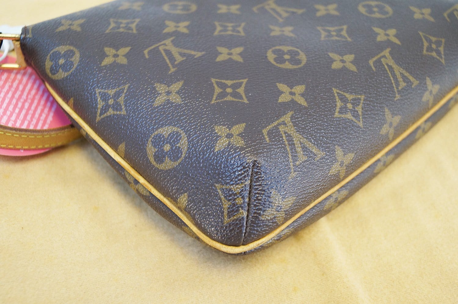 Authentic Louis Vuitton Monogram Musette Tango Shoulder Bag M51257 LV 7236F