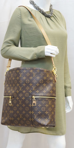 LOUIS VUITTON Monogram Canvas Melie Hobo Shoulder Bag