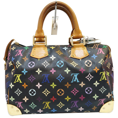 LOUIS VUITTON Monogram Multicolor Speedy 30 Satchel Bag