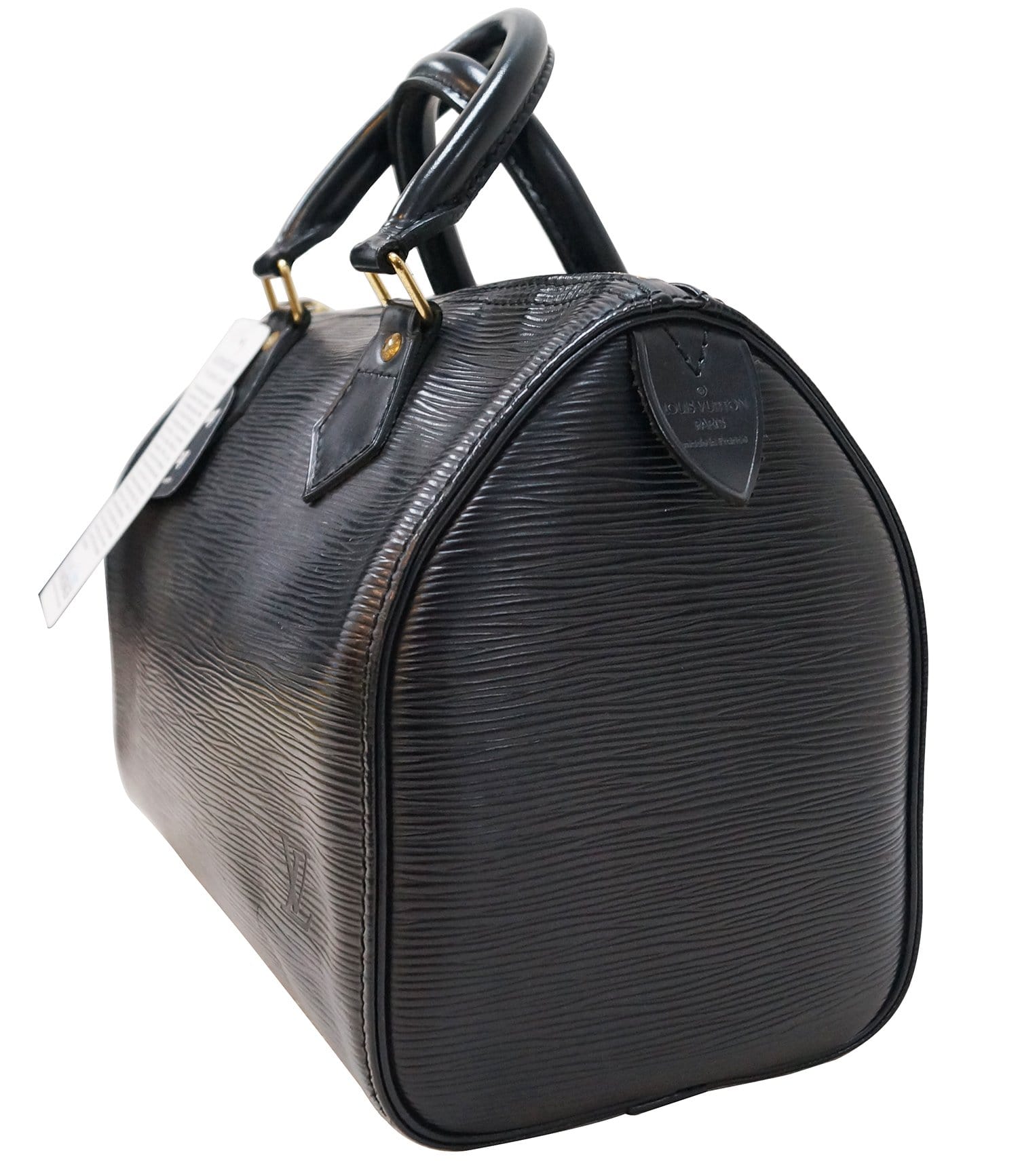 Louis Vuitton Black Epi Speedy 25 Bag Louis Vuitton