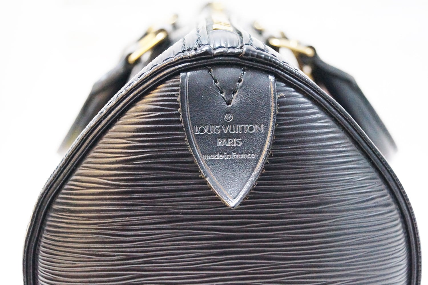 Louis Vuitton Speedy Noir 25 872843 Black Epi Leather Satchel, Louis  Vuitton