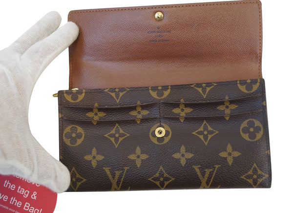 LOUIS VUITTON Monogram Portefeiulle Sarah Wallet