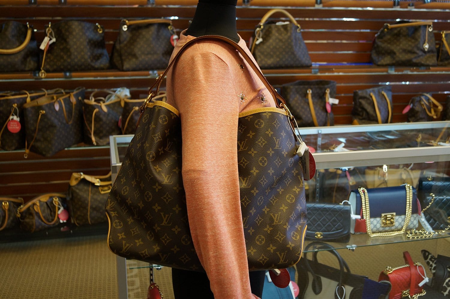 Louis Vuitton Monogram Delightful Mm M50156 Women's Shoulder Bag Auction