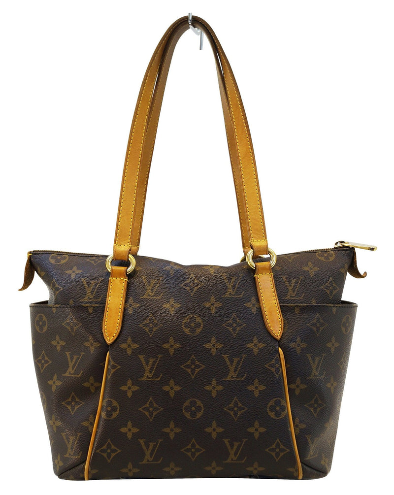 LOUIS VUITTON Monogram Totally Pm Brown Shoulder Handbag - 30% Off