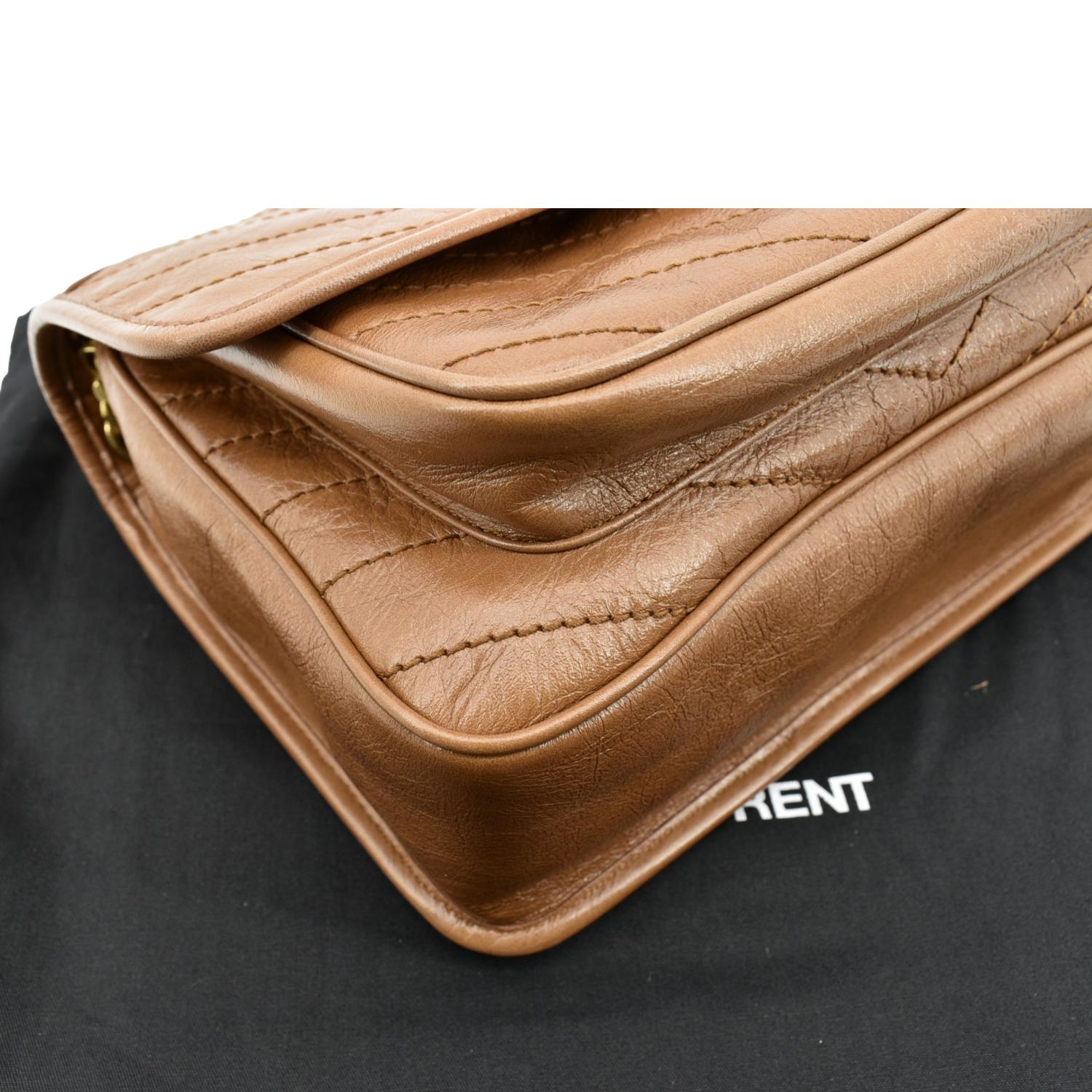 Niki leather crossbody bag Saint Laurent Black in Leather - 23107748