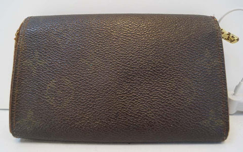 Louis Vuitton Monogram Porte Monnaie Wallet back view