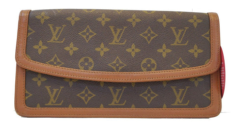 LOUIS VUITTON Monogram Pochette Dame PM Clutch Handbag