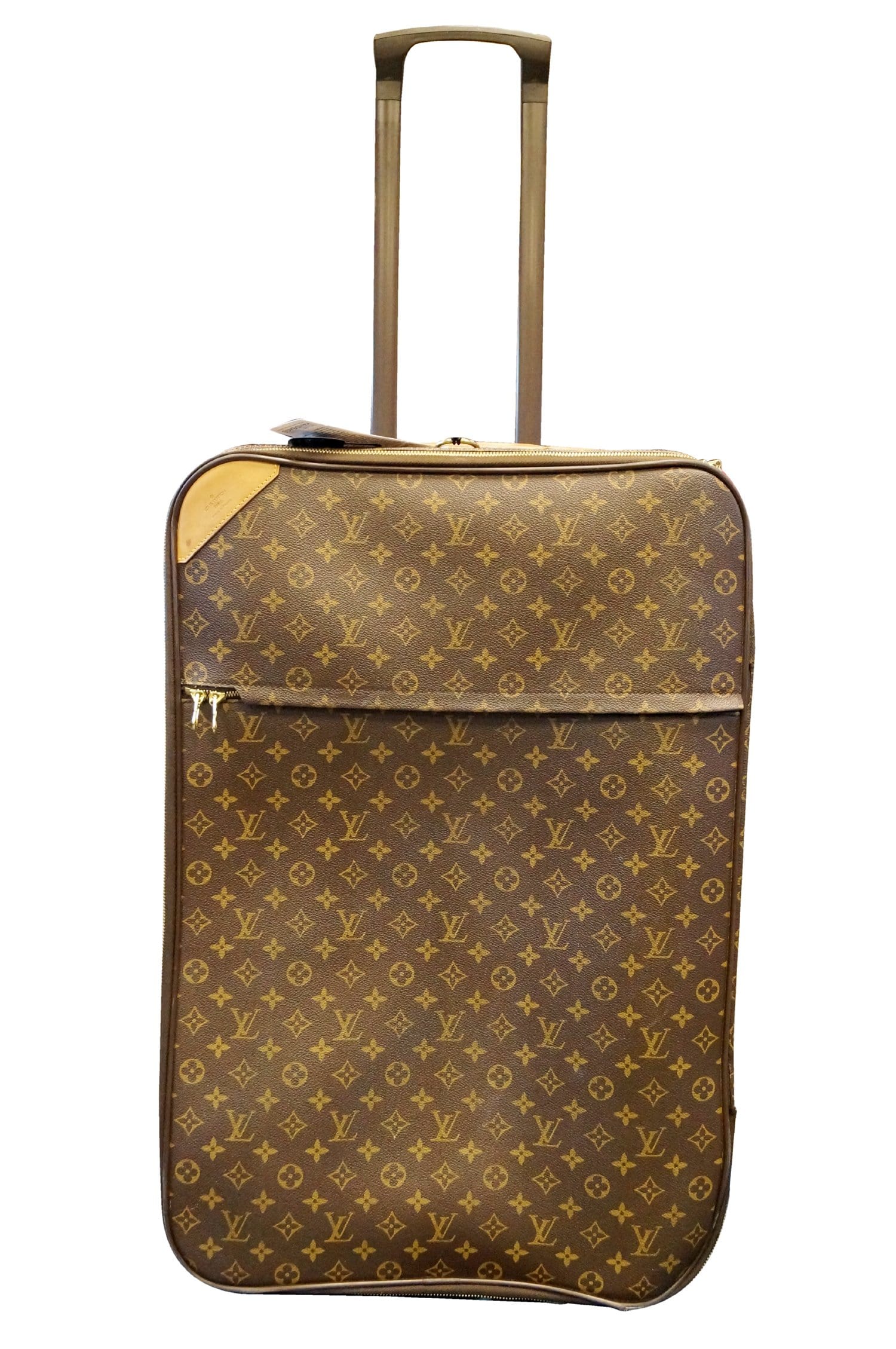 Louis Vuitton Hardsided Suitcase Bisten Monogram 65 Brown