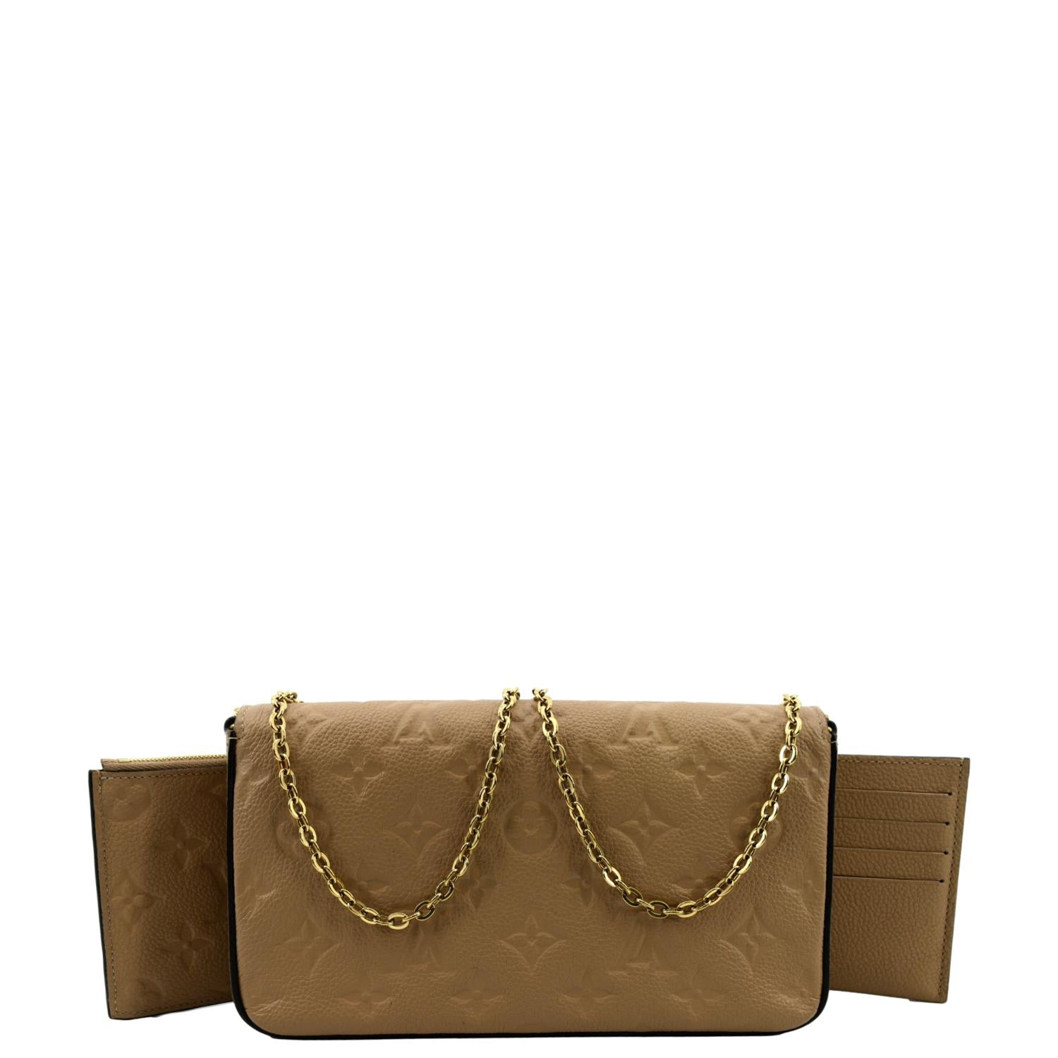 Louis Vuitton Monogram Empreinte Pochette Felicie - Brown Crossbody Bags,  Handbags - LOU776749