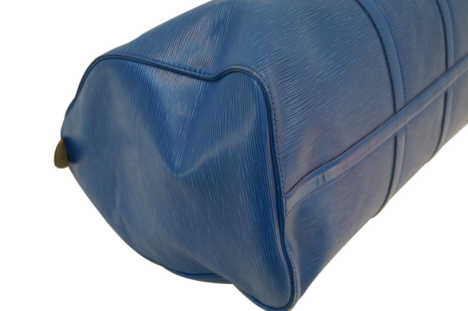 Louis Vuitton Keepall 50 Blue Epi Leather, Luxury, Bags & Wallets