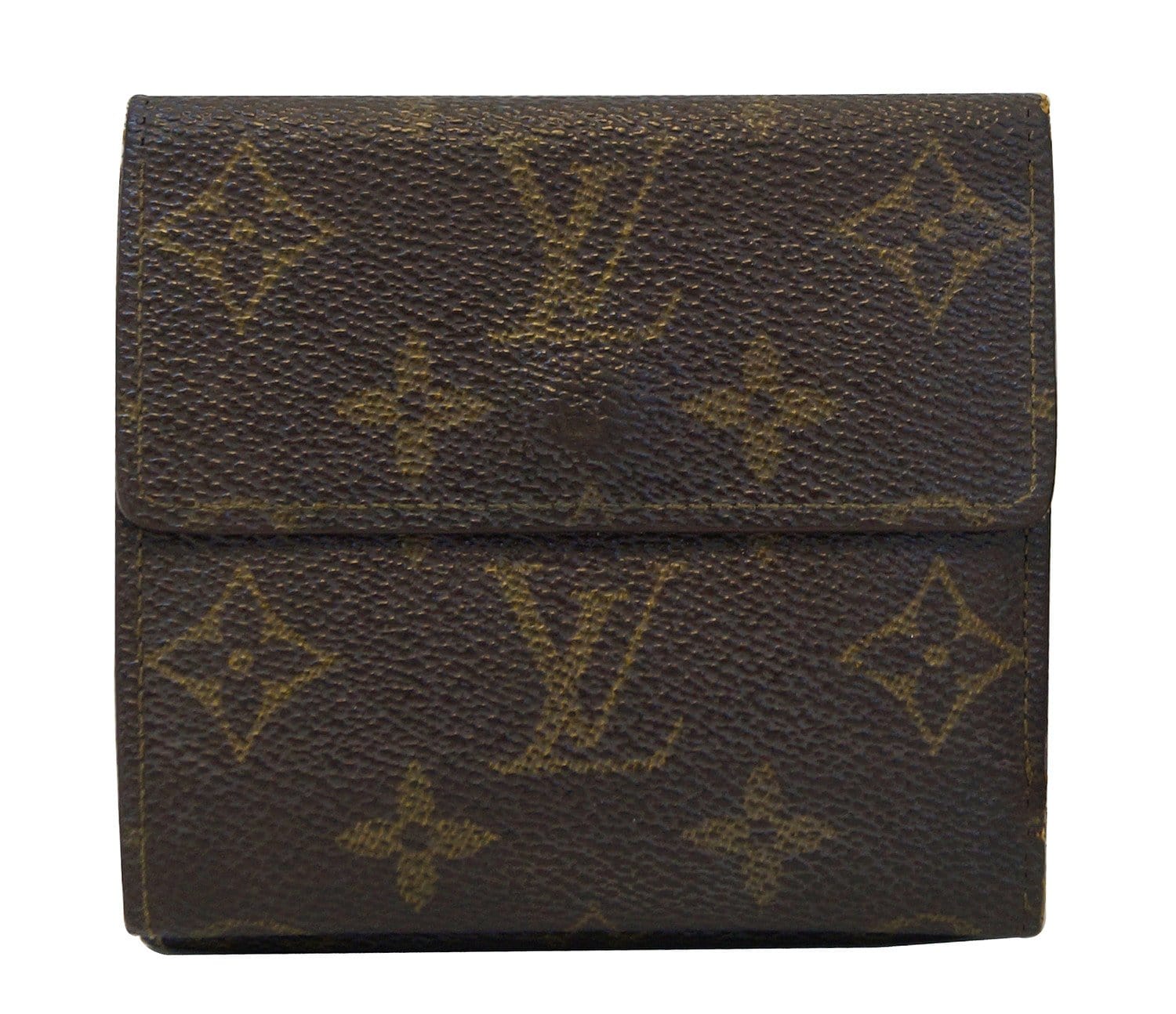 What Goes Around Comes Around Louis Vuitton Black Multi Elise Wallet