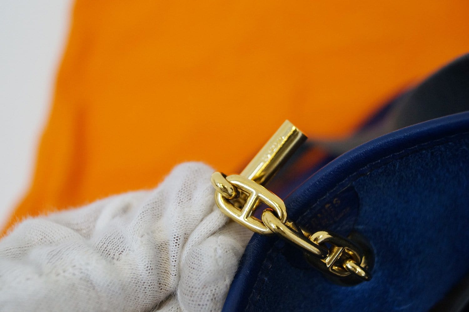 At Auction: Hermes - Yellow Leather Vespa PM Shoulder Bag