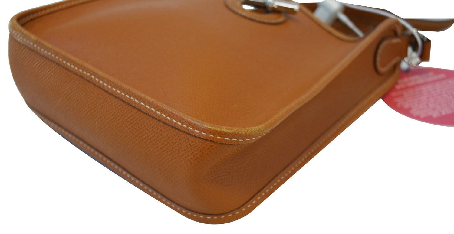 Hermes Vespa TPM Trillon Clémence Leather Apricot Color H18.5cm x W17.5cm x  D5c