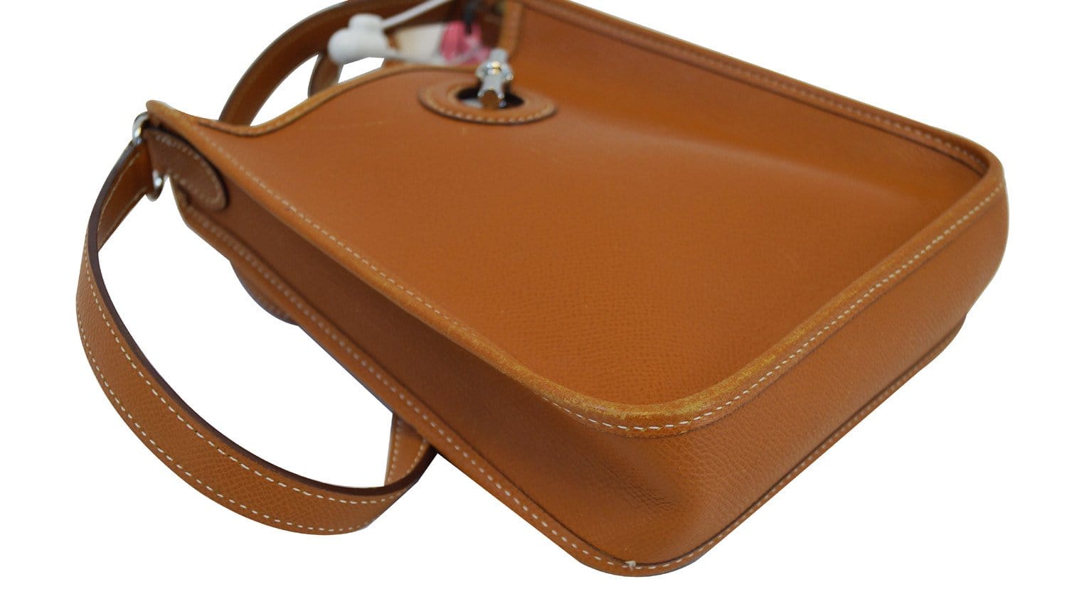 Hermes Vespa TPM Trillon Clémence Leather Apricot Color H18.5cm x W17.5cm x  D5c