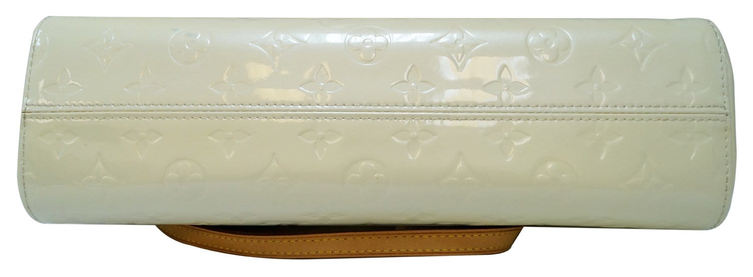 Louis Vuitton Cream Patent Leather Crossbody Bag