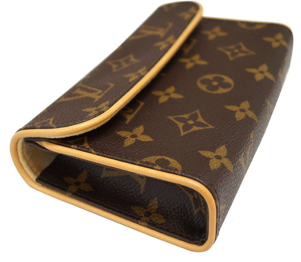 LOUIS VUITTON Monogram Canvas Pochette Florentine Bag