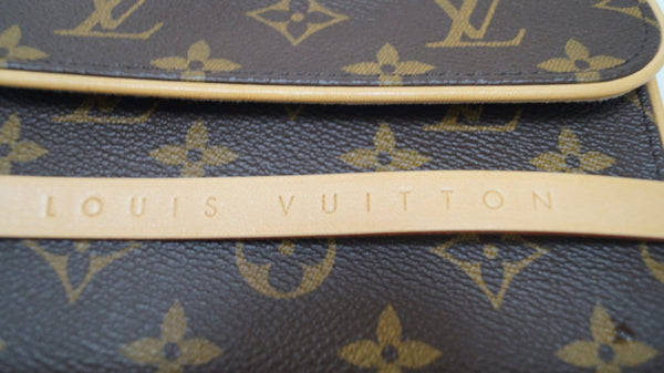 LOUIS VUITTON Monogram Canvas Pochette Florentine Bag