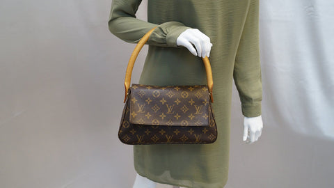 LOUIS VUITTON Monogram Mini Looping Shoulder Handbag