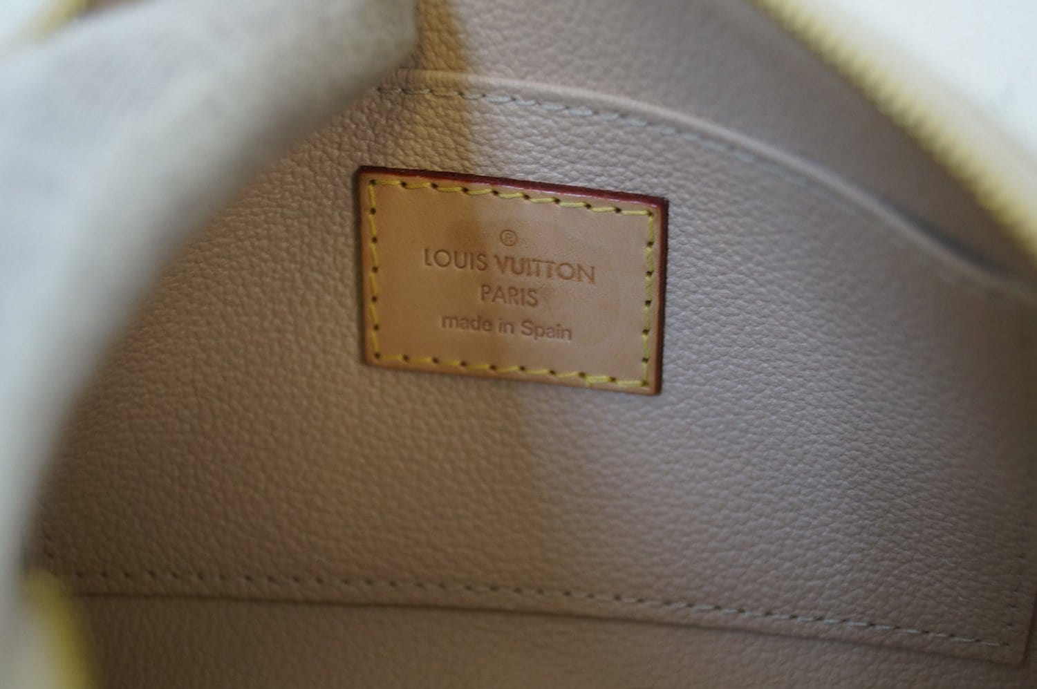 Louis Vuitton, Bags, Louis Vuitton Damier Azur Pochette Cosmetic Pouch