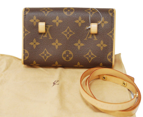 LOUIS VUITTON Monogram Canvas Pochette Florentine Bag