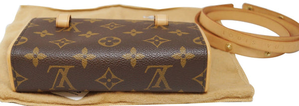 LOUIS VUITTON Monogram Canvas Pochette Florentine Bag