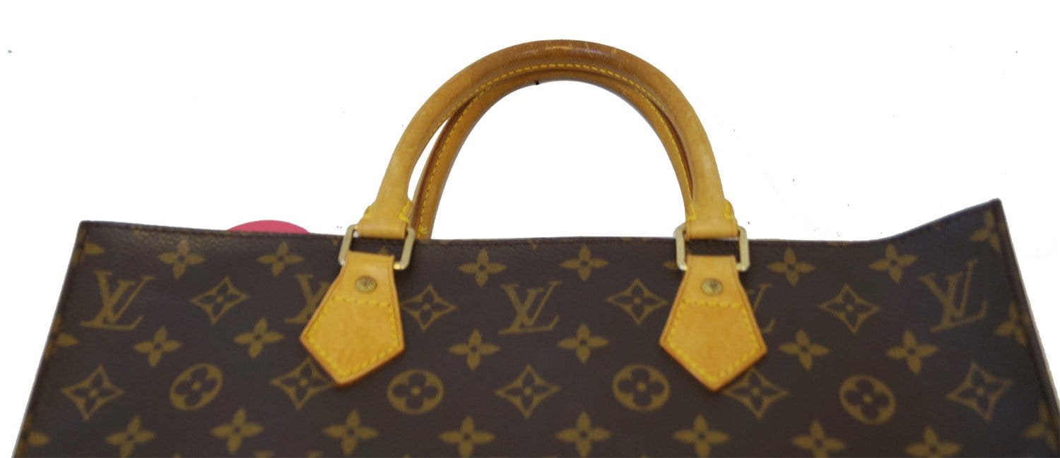 Louis Vuitton Vintage Monogram Canvas Sac Triangle Tricot Bag For