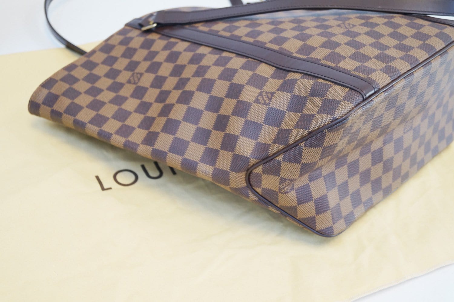 LOUIS VUITTON Empty Shopping Bag 8.5” X 7” X 4.5 Inches.