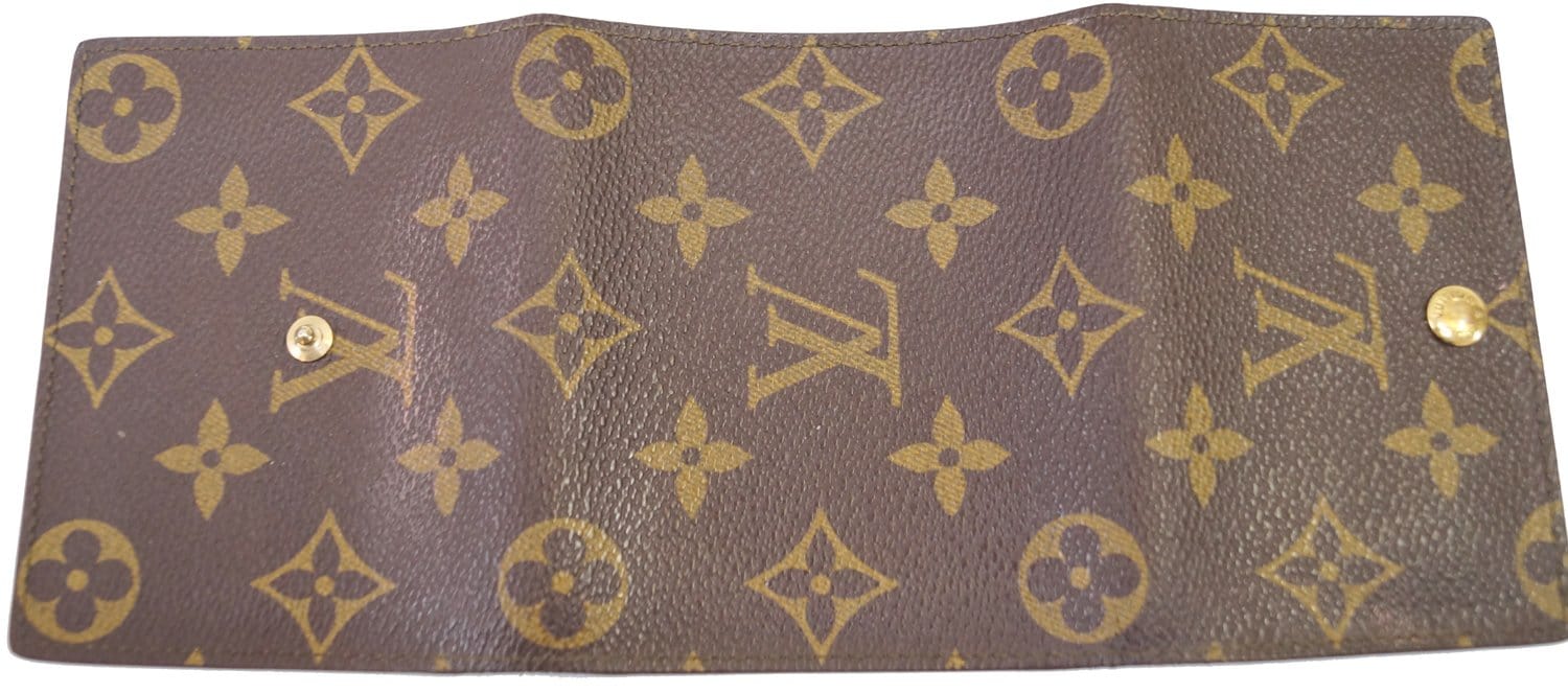 Louis Vuitton, Damier plain canvas wallet, brown checker…