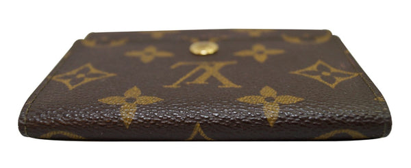 LOUIS VUITTON Monogram Canvas Trifold Wallet Brown 