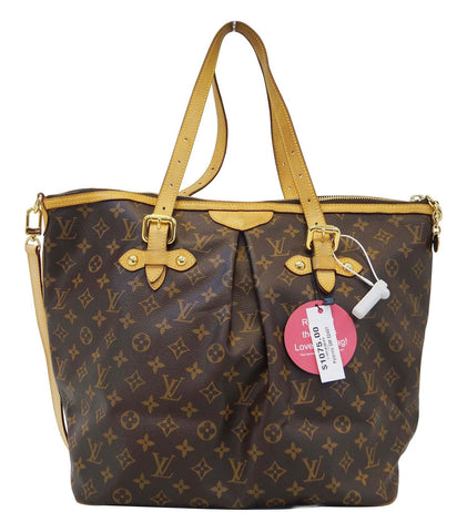 LOUIS VUITTON Monogram Palermo GM Tote Shoulder Bag