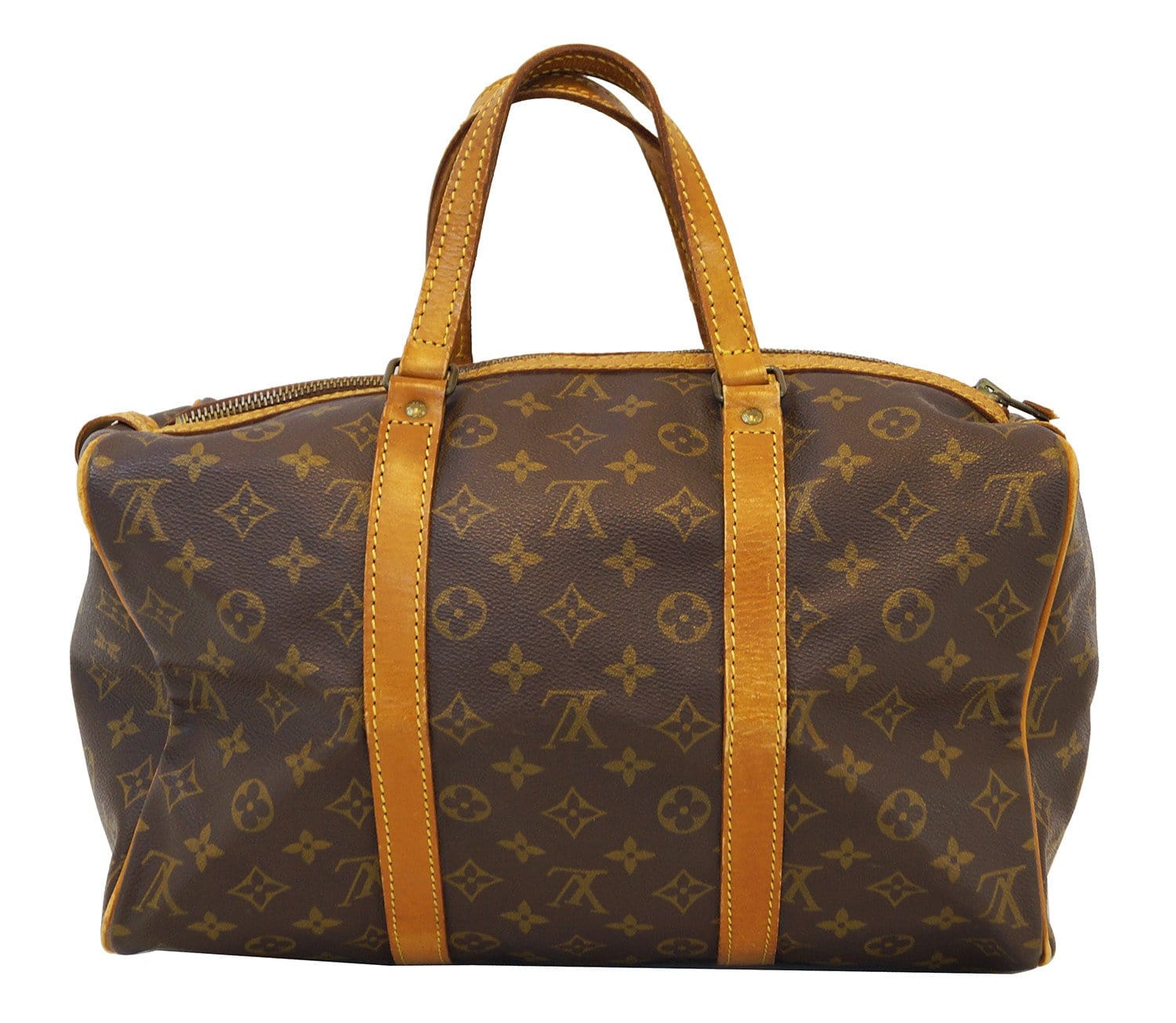 Louis Vuitton mini Boston bag/ shoulder bag Khaki Denim ref.131854