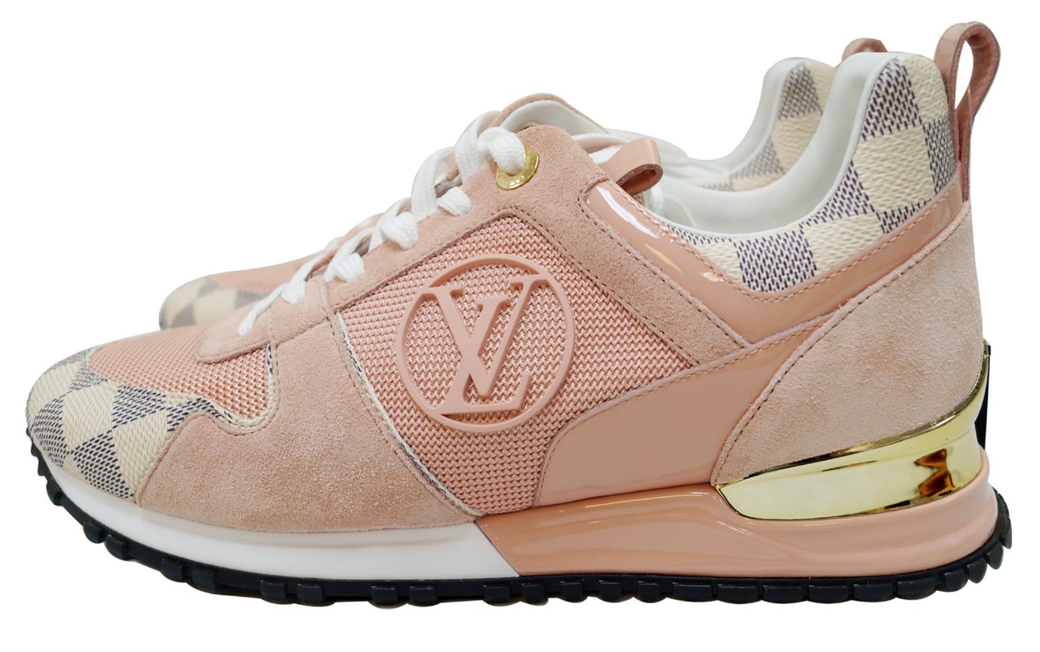 Louis Vuitton Lv Run Away Sports Shoes in Pink
