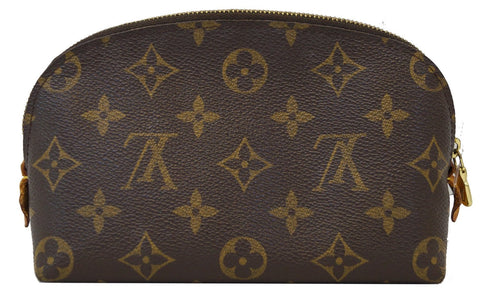 LOUIS VUITTON Monogram Brown Cosmetic Pouch