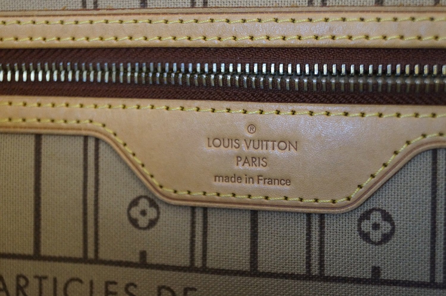 LOUIS VUITTON Neverfull MM Tote Shoulder Bag Pouch M58525 Monogram Leopard  New