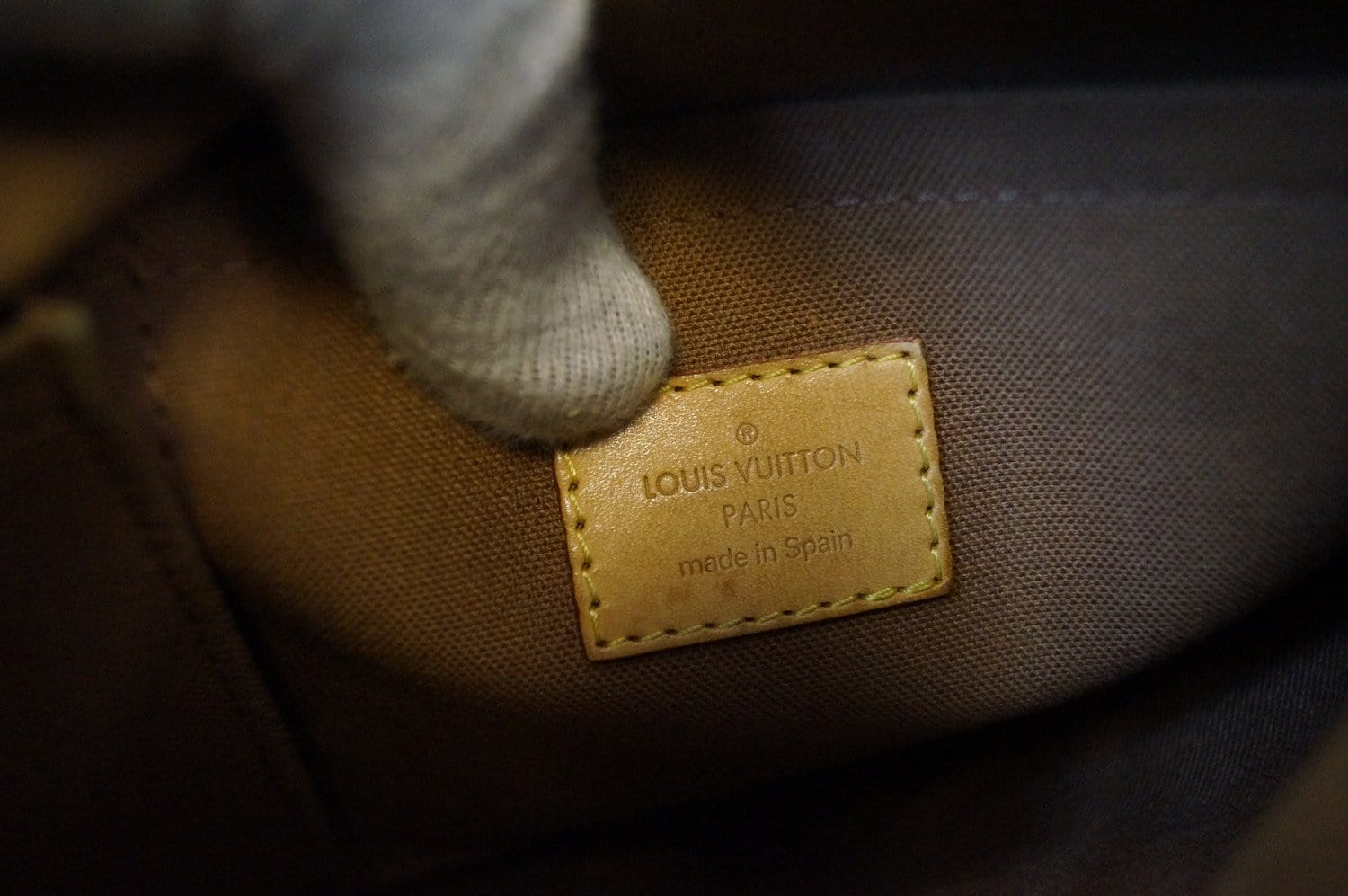 Louis Vuitton OD√âON Tote PM, Black, One Size